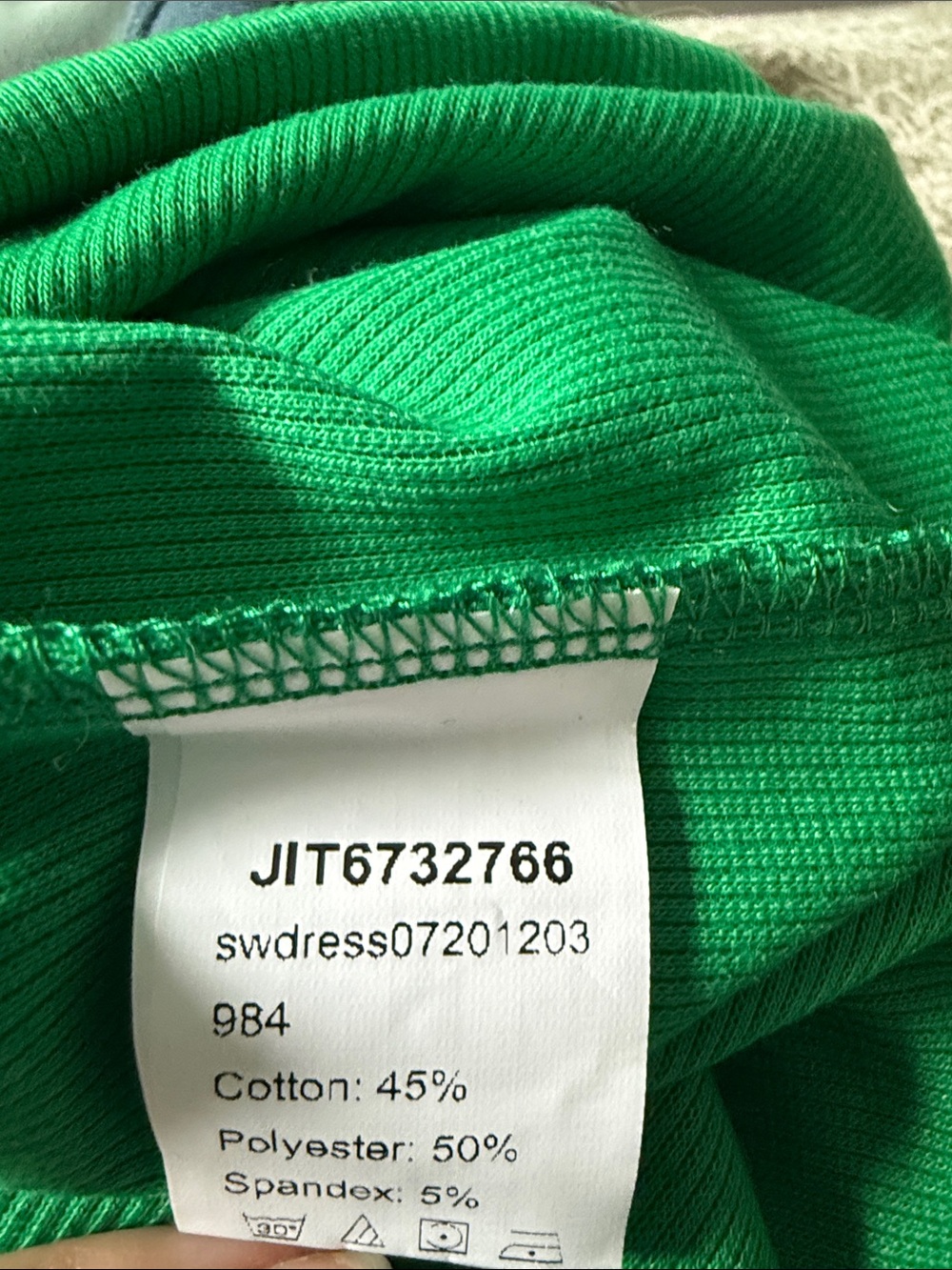Shien Halter Ribbed Mini Dress - Picture 4 of 4